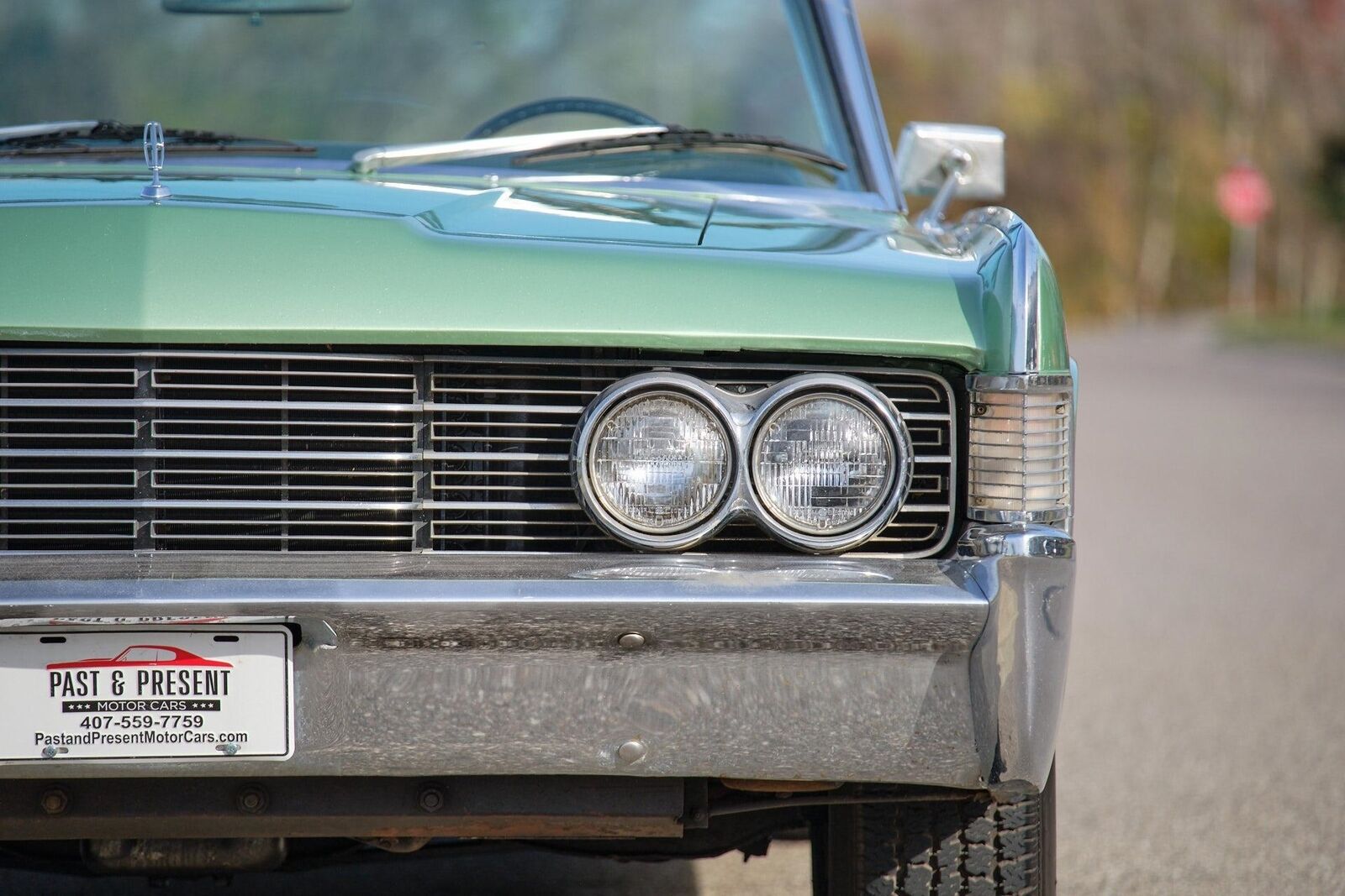 Lincoln-Continental-1965-Green-Tan-155662-14