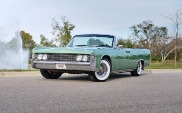 Lincoln-Continental-1965-Green-Tan-155662-22