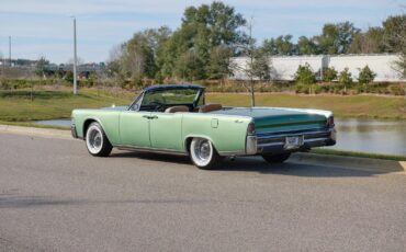 Lincoln-Continental-1965-Green-Tan-155662-3