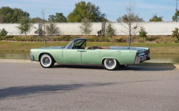 Lincoln-Continental-1965-Green-Tan-155662-6