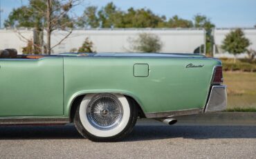 Lincoln-Continental-1965-Green-Tan-155662-9