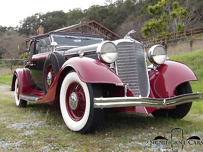 Lincoln KB Convertible Coupe Le Baron  1933 à vendre