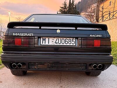 Maserati-Racing-Coupe-1991-Black-Tan-122389-7