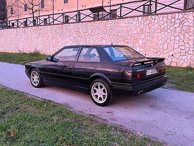 Maserati-Racing-Coupe-1991-Black-Tan-122389-8