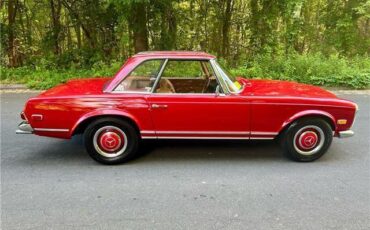 Mercedes-Benz-250SL-Pagoda-Cabriolet-1968-Red-Tan-20215-28