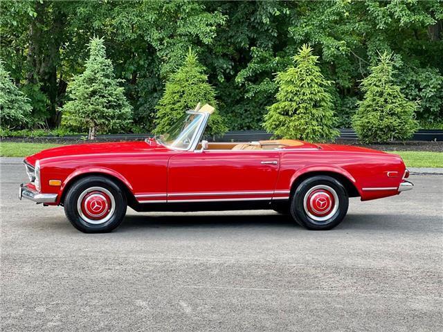 Mercedes-Benz-250SL-Pagoda-Cabriolet-1968-Red-Tan-20215-4