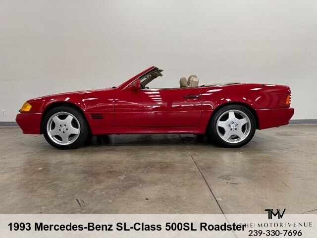 Mercedes-Benz-SL-Class-1993-Tan-84198-11