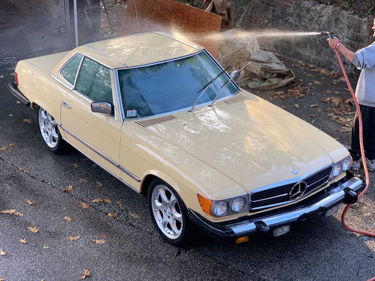 Mercedes-benz-Benz-380sl-1982-yellow-189902-11