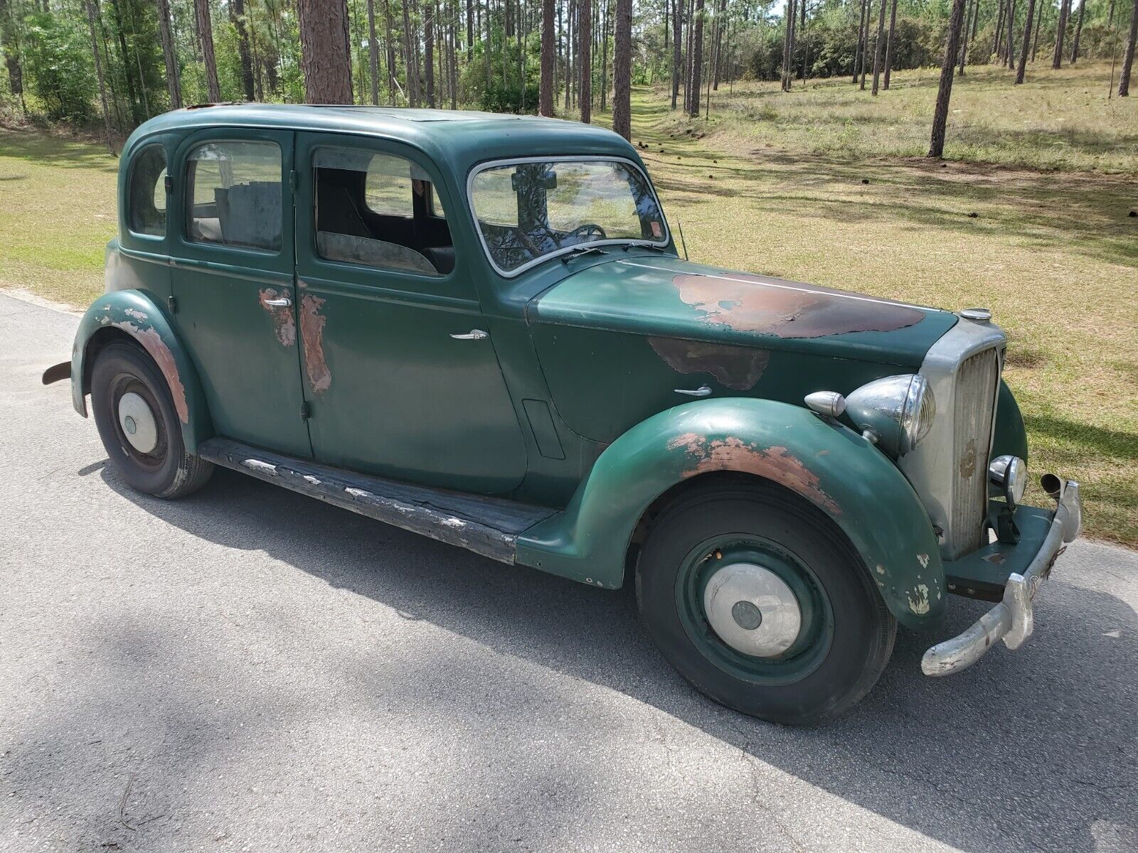 Other-MODEL-75-SPORTS-SALOON-LIKE-JAGUARROLLSBENTLEY-B-Berline-1948-Green-Burgundy-99999-28