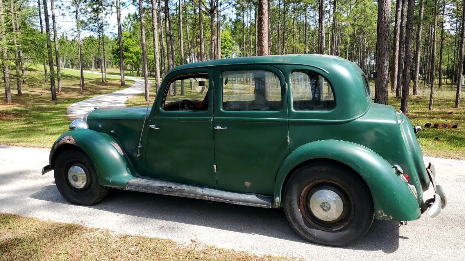 Other-MODEL-75-SPORTS-SALOON-LIKE-JAGUARROLLSBENTLEY-B-Berline-1948-Green-Burgundy-99999