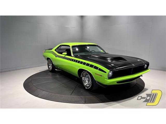 Plymouth-Cuda-Coupe-1970-Green-Black-13881-12