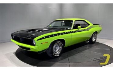 Plymouth-Cuda-Coupe-1970-Green-Black-13881-26