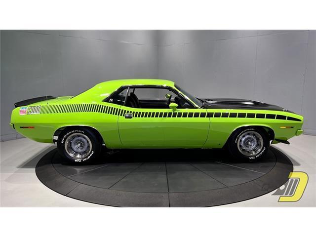 Plymouth-Cuda-Coupe-1970-Green-Black-13881-31