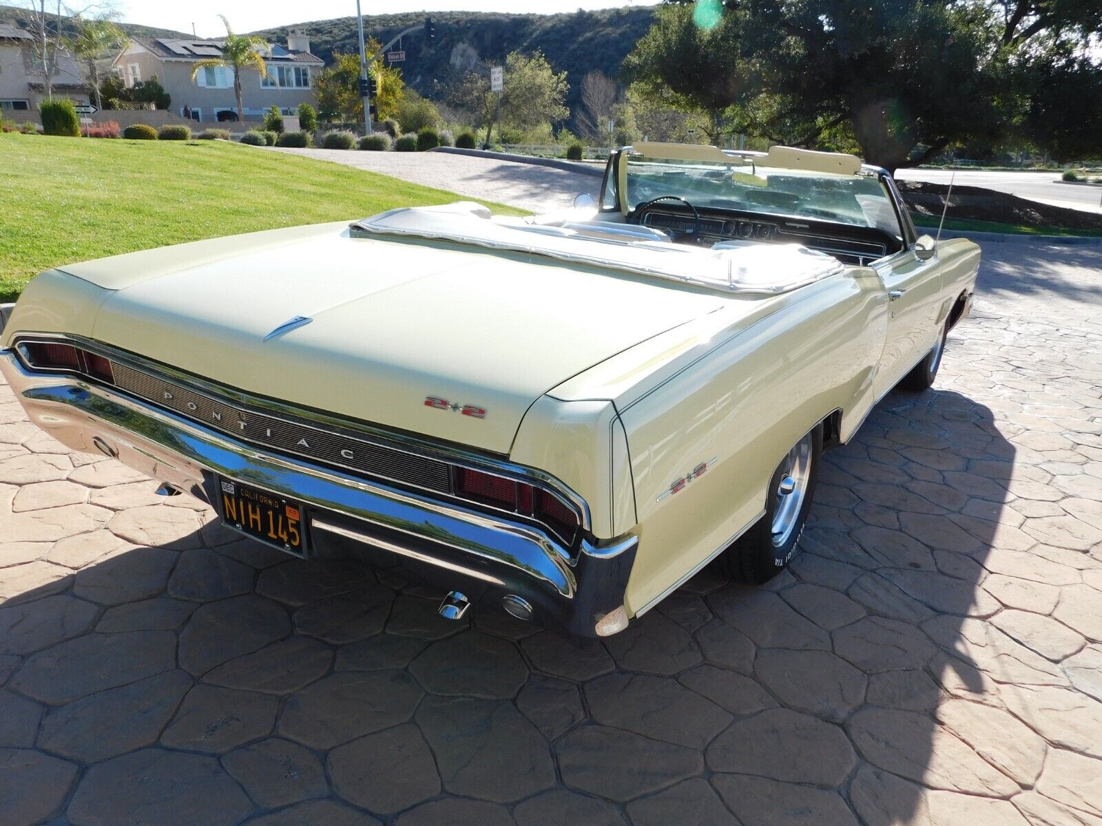 Pontiac-Catalina-Cabriolet-1965-Yellow-White-69202-10