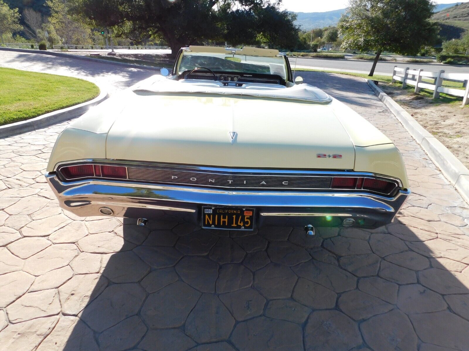 Pontiac-Catalina-Cabriolet-1965-Yellow-White-69202-9