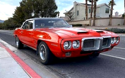 Pontiac Firebird Cabriolet 1969 à vendre