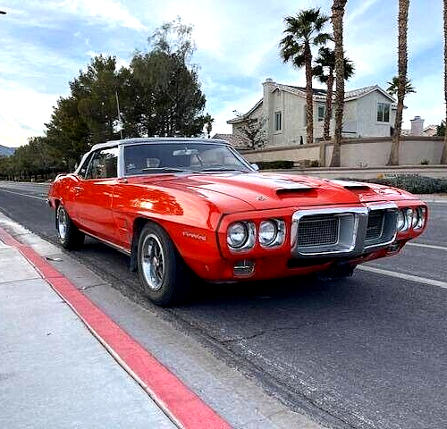 Pontiac Firebird Cabriolet 1969 à vendre