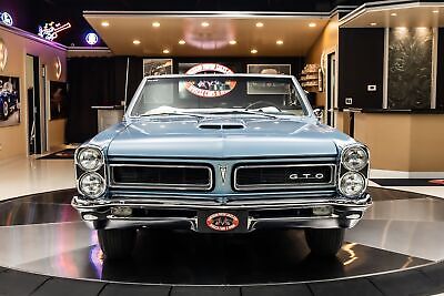 Pontiac-GTO-Cabriolet-1965-Blue-Blue-18144-8