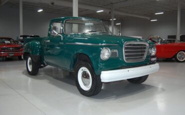 Studebaker-Champ-Pickup-1960-Green-Tan-134633-28