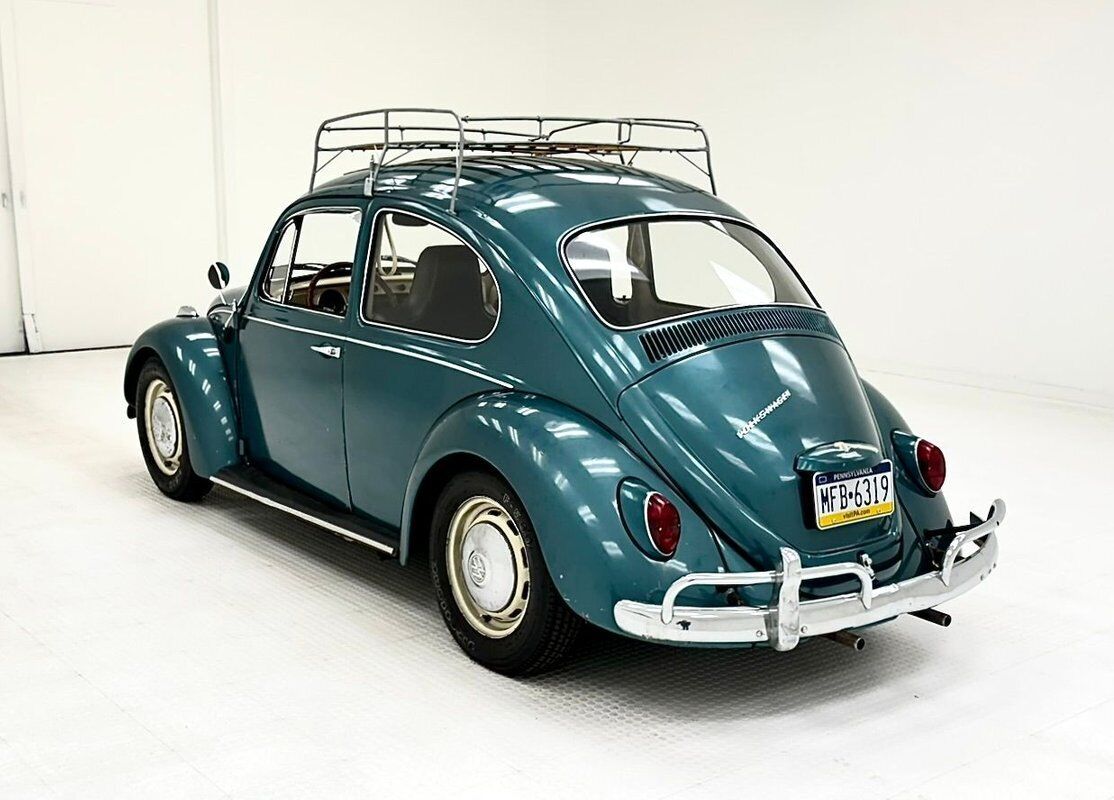 Volkswagen-Beetle-Classic-Coupe-1967-Green-Black-137222-2